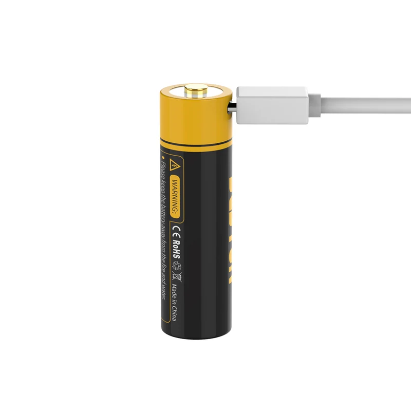 1.5V 3500mWh Li-ion Rechargeable battery Aa Size Double A Micro USB battery