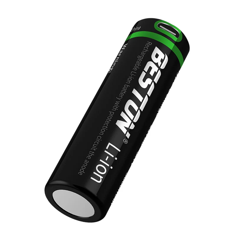 2pcs 21700 3.7V 5000mAh Type-C Rechargeable Lithium Battery for Torch