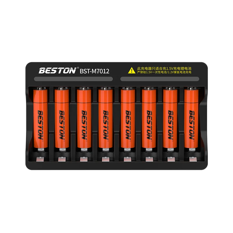 8 slots 1.5 LI-ion lithium battery smart charger quick charger BESTON high quality