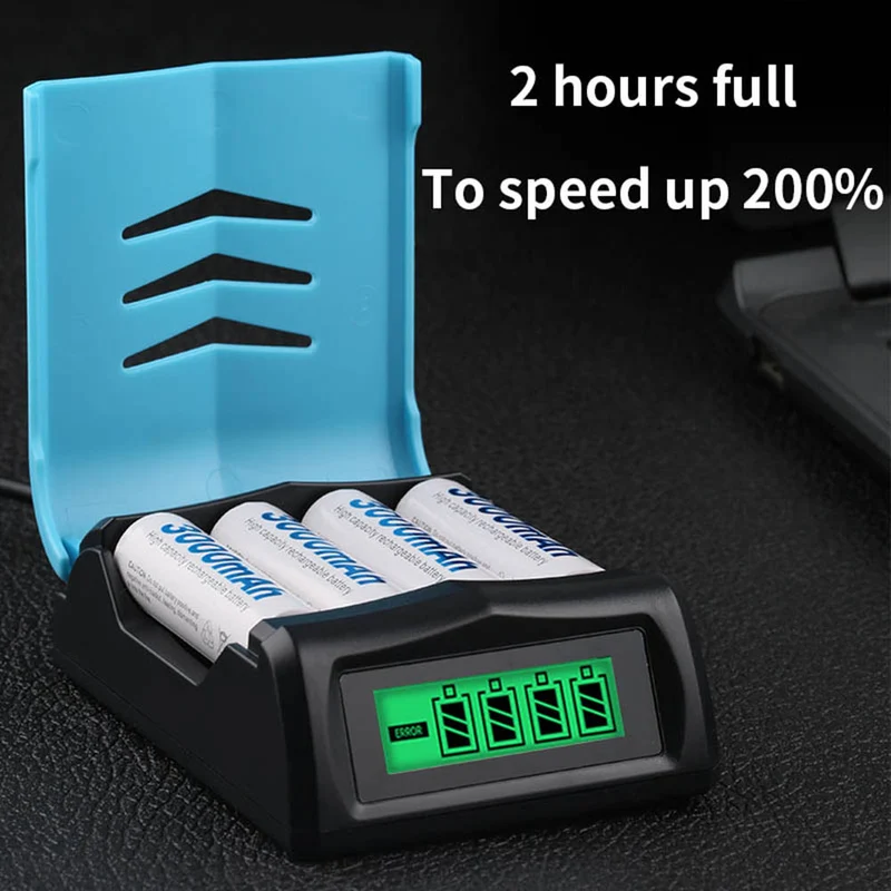 high quality LCD display fast charger Beston C9001 for AA/AAA Ni-MH battery