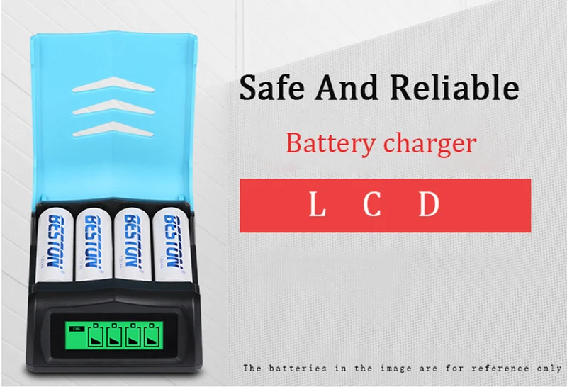 high quality LCD display fast charger Beston C9001 for AA/AAA Ni-MH battery