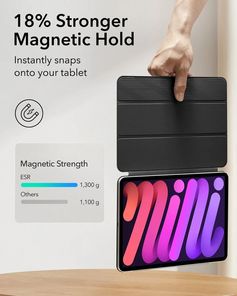 iPad mini 7/mini 6 Rebound Magnetic Case - Purple