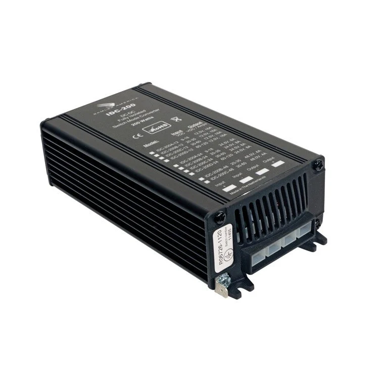 IDC-200C-12 DC-DC Step Down Converter 30-60V to 12.5V 16A Fully Isolated