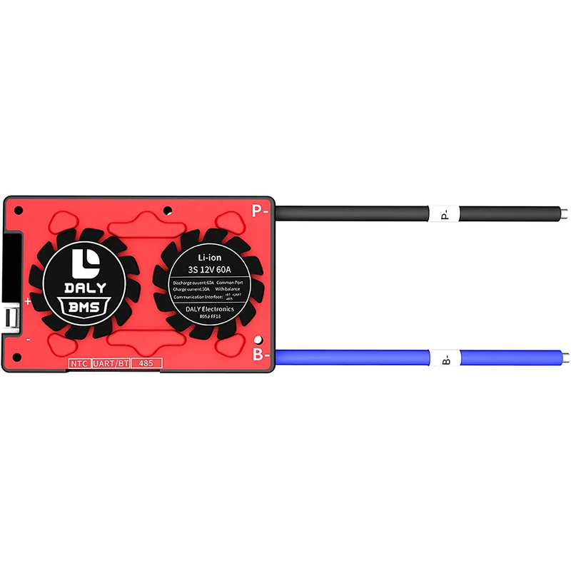 Daly smart bms Li-ion 3S 12V 60A bluetooth BMS board