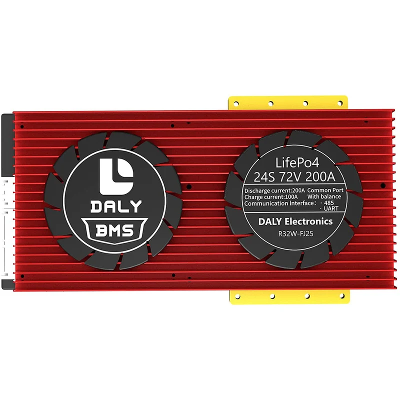 Daly smart bms LifePO4 24S 72V 200A bluetooth BMS board 32130221