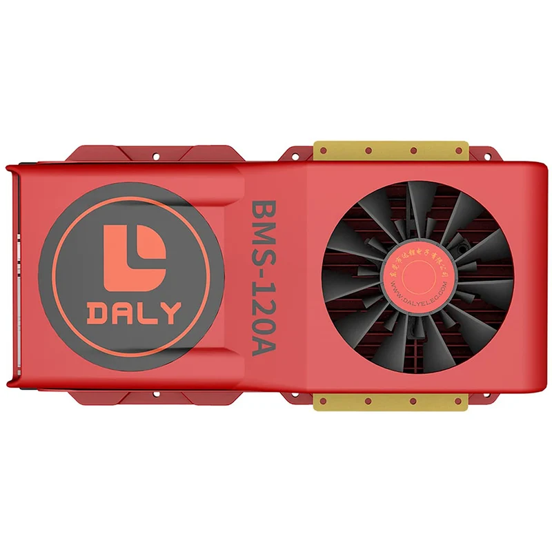 Daly smart bms LifePO4 24S 72V 120A bluetooth BMS FAN board 50 120 209