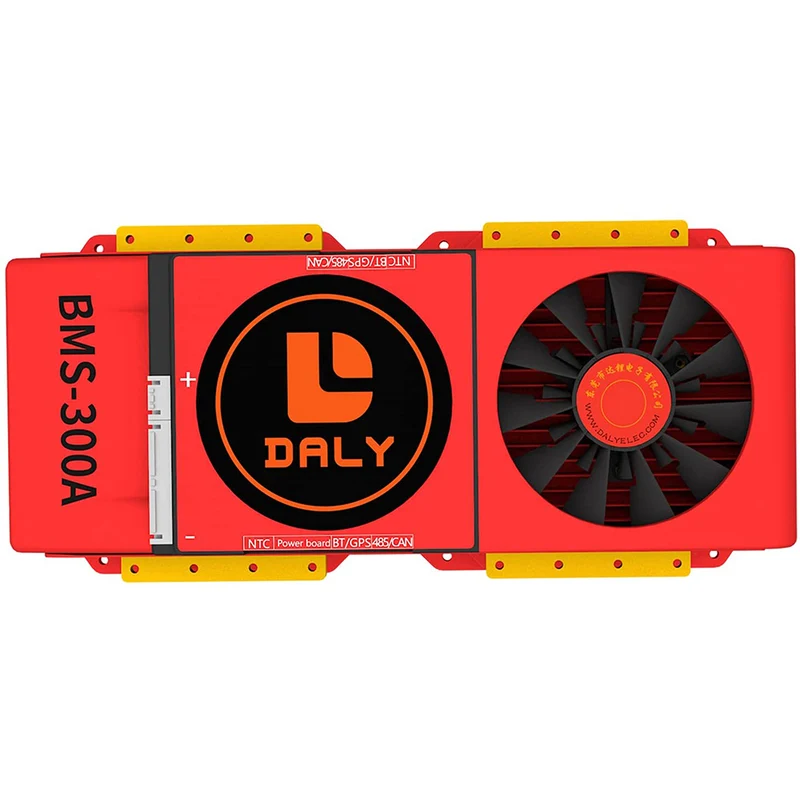 Daly smart bms LifePO4 20S 60V 300A Li-ion 20S 72V 300A bluetooth BMS FAN board 52 130 257