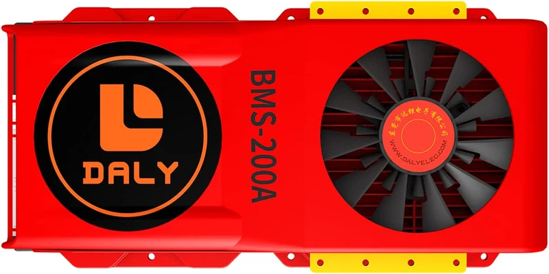 Daly smart bms LifePO4 20S 60V 200A Li-ion 20S 72V 200A bluetooth BMS FAN board 52 130 235