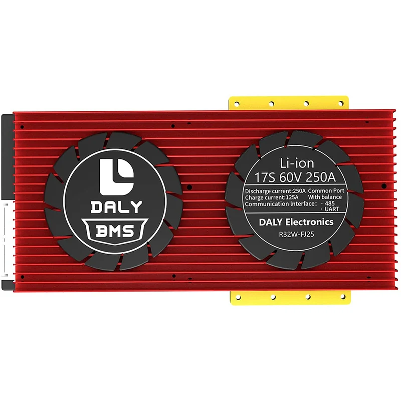 Daly smart bms Li-ion 17S 60V 250A bluetooth BMS board 32130221