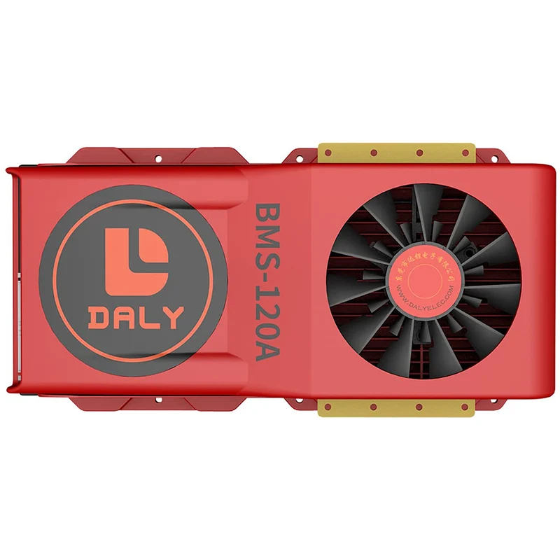 Daly smart bms Li-ion 17S 60V 120A bluetooth BMS FAN board 50 120 209