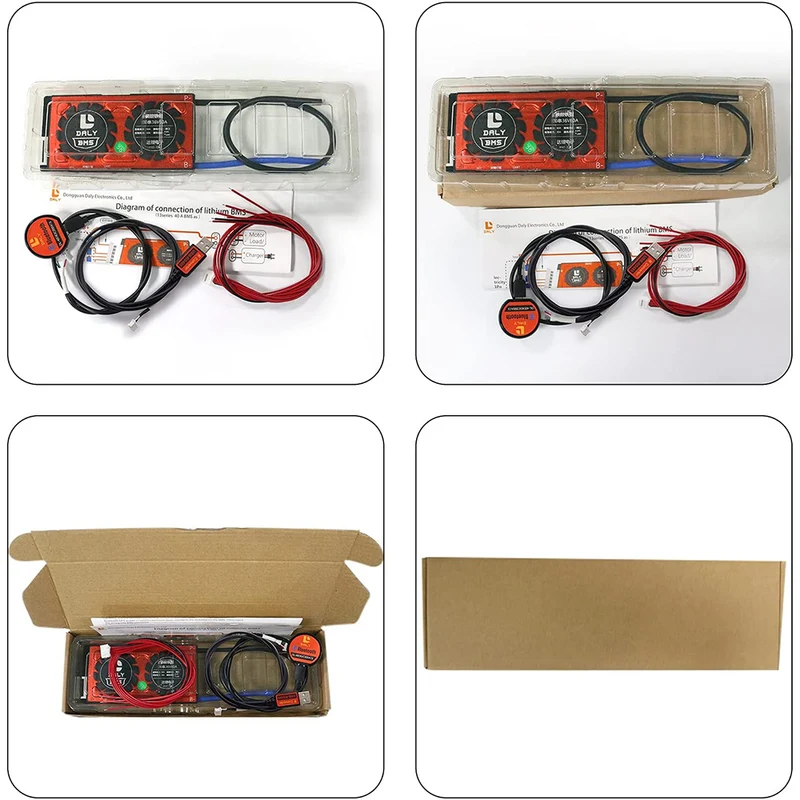 Daly smart bms Li-ion 17S 60V 60A bluetooth BMS board 18 66 128