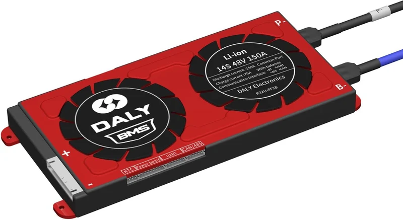 Daly smart bms Lifepo4 16S 48V 150A Li-ion 16S 60V 150A bluetooth BMS board 20 95 212
