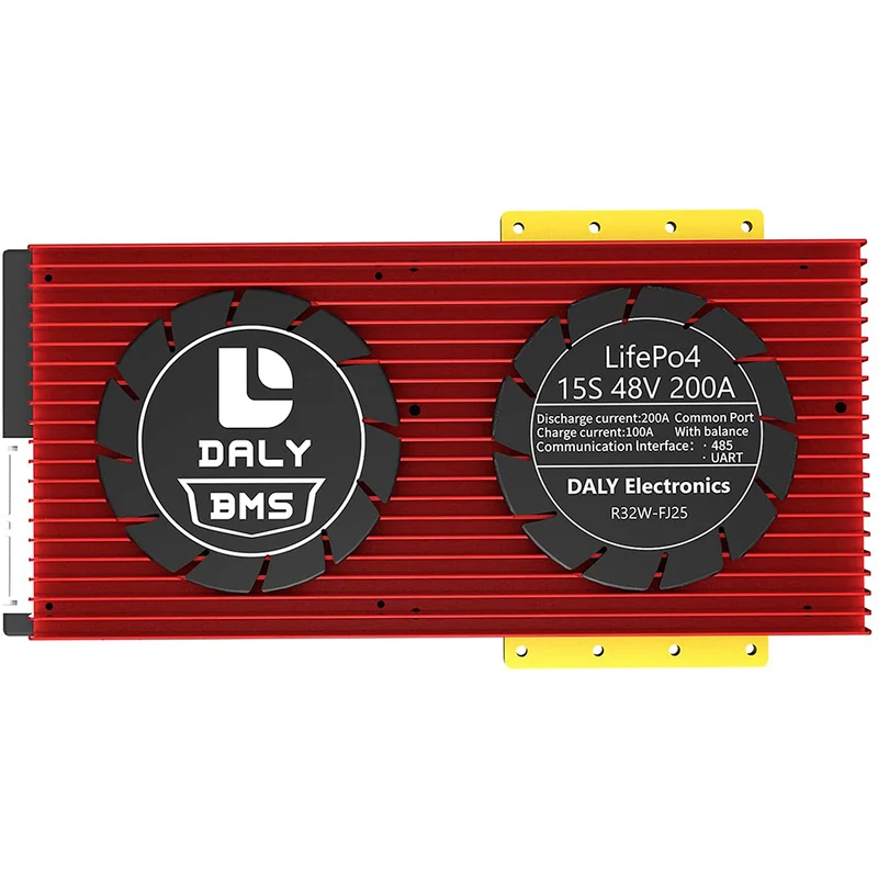 Daly smart bms Lifepo4 15S 48V 200A bluetooth BMS board 32130221