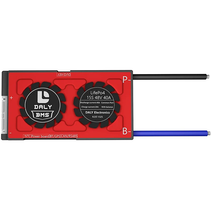 Daly smart bms LifePO4 15S 48V 40A bluetooth BMS board 13 66 128