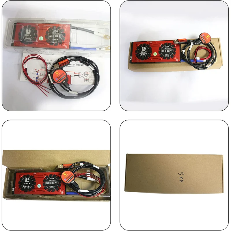 Daly smart bms Li-ion 14S 48V 80A bluetooth BMS board 19 66 150