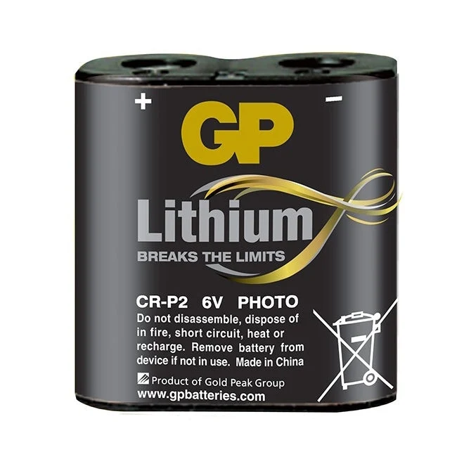 GPCRP2-2U1 CRP2 6V Lithium Battery for photo cameras GP (Pkg of 1)
