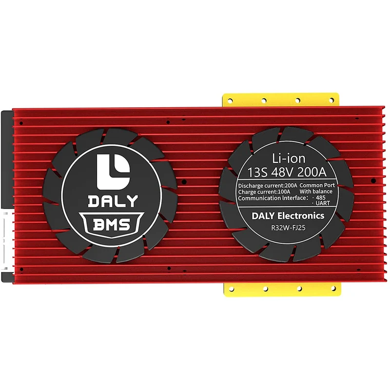 Daly smart bms Li-ion 13S 48V 200A bluetooth BMS board 32130221