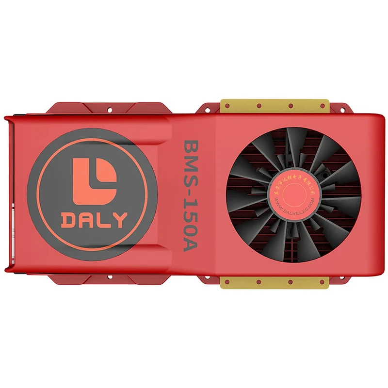 Daly smart bms Li-ion 13S 48V 150A bluetooth BMS FAN board 50 120 209