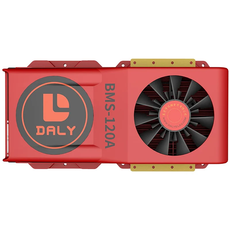 Daly smart bms Li-ion 13S 48V 120A bluetooth BMS FAN board 50 120 209