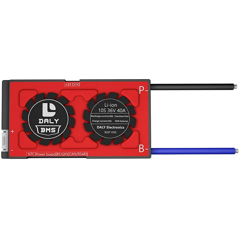 Daly smart bms Li-ion 10S 36V 40A bluetooth BMS board 18 66 128