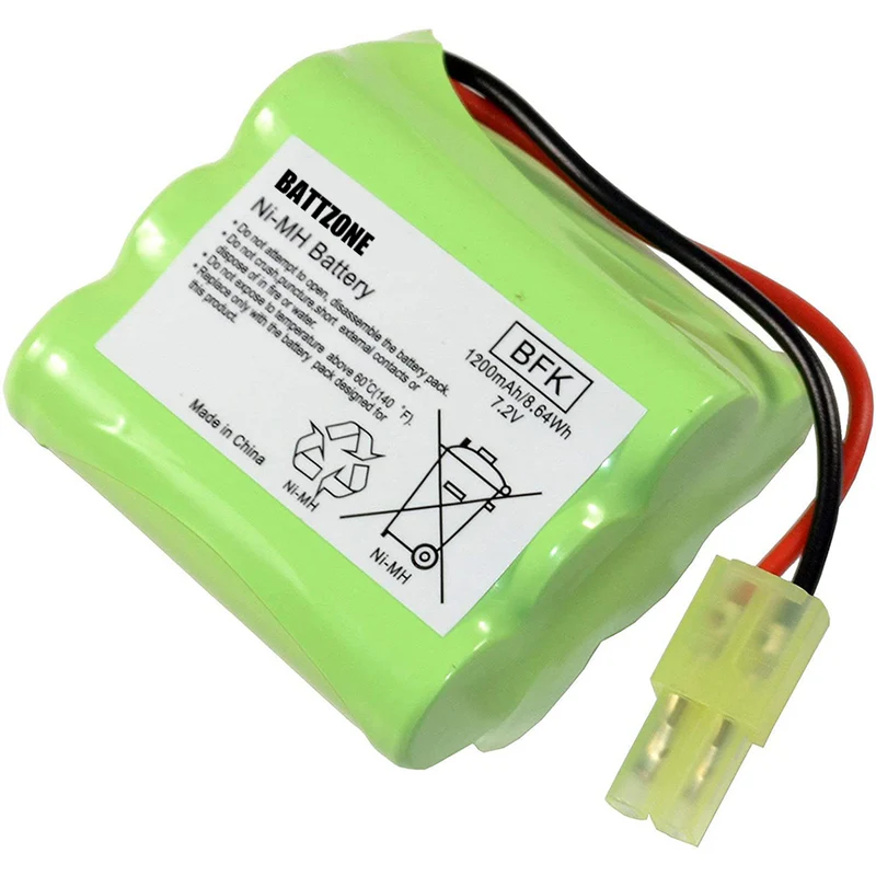 4.8V 1200mAh Battery for Bearcat Sportcat BP120 BP150 BP180 BP250 Uniden BBTY0356001