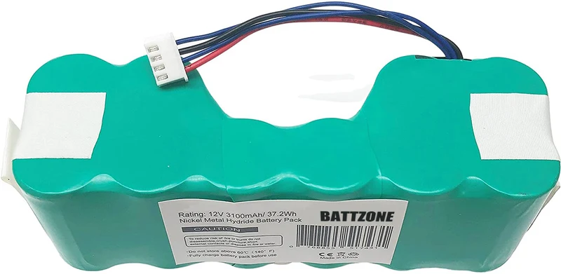 12V 3100mAh Battery Compatible for Ecovacs Robotic Vacuum Sweeper DM88, DD35, DE33, DE35, DG716, DG710, OZMO 610, 901, 902, DD46.11. 12V 3100mAh