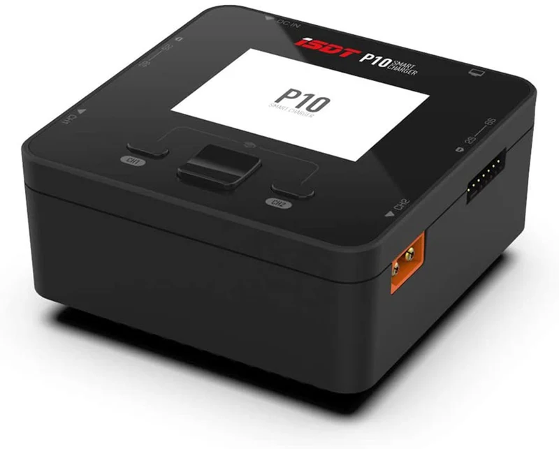 P10 400W 16A ISDT Lipo Battery Balance Charger DC 250WX2 Dual for Rc Models 1-6S Li-ion Life NiCd NiMH LiHV PB