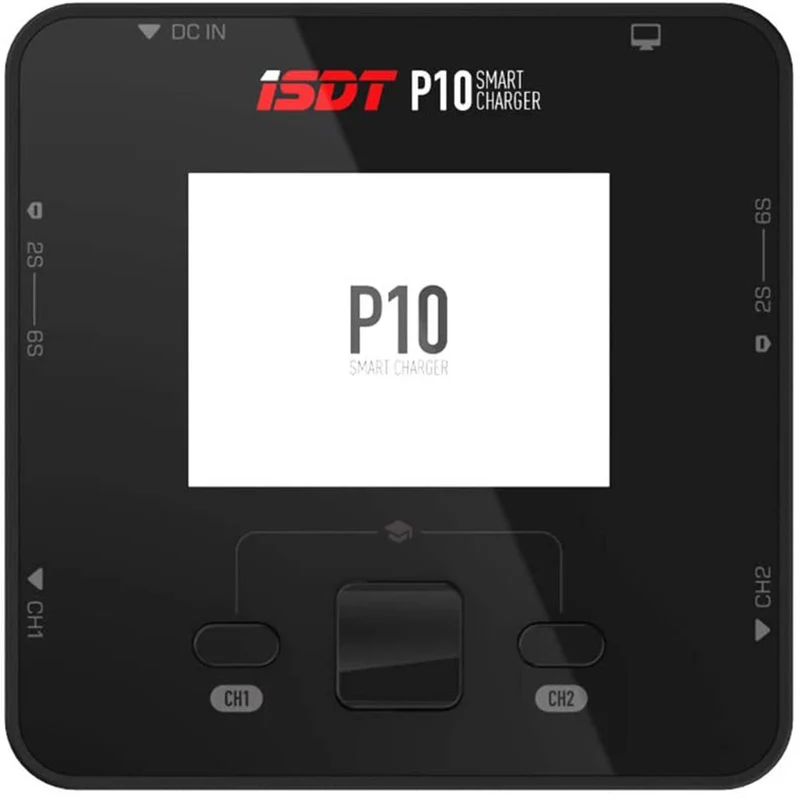 P10 400W 16A ISDT Lipo Battery Balance Charger DC 250WX2 Dual for Rc Models 1-6S Li-ion Life NiCd NiMH LiHV PB