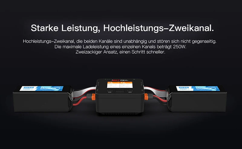 P10 400W 16A ISDT Lipo Battery Balance Charger DC 250WX2 Dual for Rc Models 1-6S Li-ion Life NiCd NiMH LiHV PB