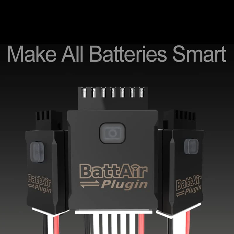 5 pieces BattAir Plugin BMS Smart Controller APP Bluetooth control 3-4S ISDT