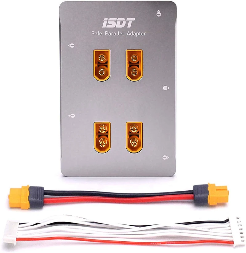 PC-4860 ISDT Lipo Charger Parallel Charging Station Support 4 Packs of 1-8S XT60 RC LiPo Battery
