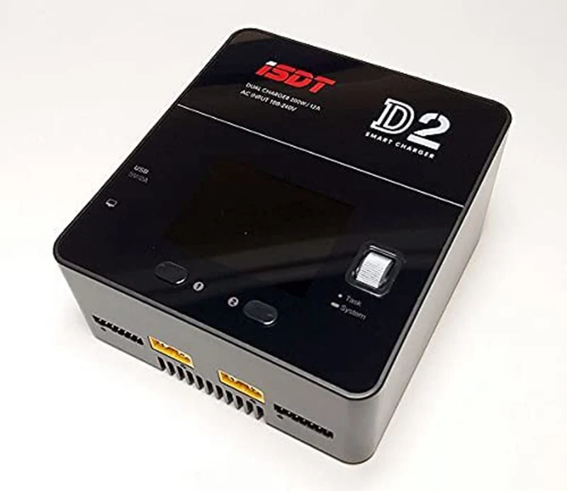 D2 Mark 2 200W 12A ISDT Power Supply Lipo Battery Balance Charger Discharger AC DC Dual for Rc Models 1-6S Li-ion Life NiCd NiMH LiHV PB