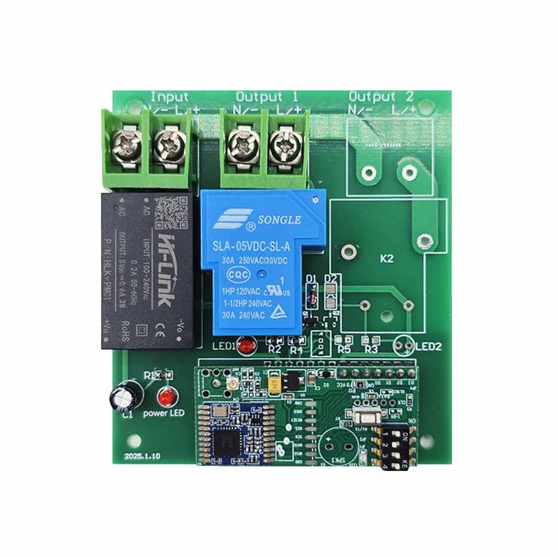 6900 Watt interrupteur sans fil récepteur 1 canal 230V sortie 5 km (Modèle: 0020134)