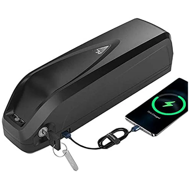 52V 20Ah lithium-ion Battery Pack Ebike Battery With 40A BMS USB XT60 For 50W To 1500W Motor S039-5