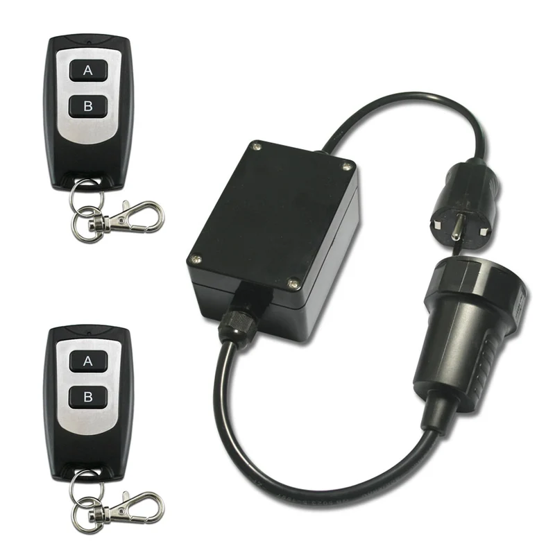 16A Prise Électrique EU avec Kit Interrupteur Télécommande Sans Fil (Modèle: 0020716)