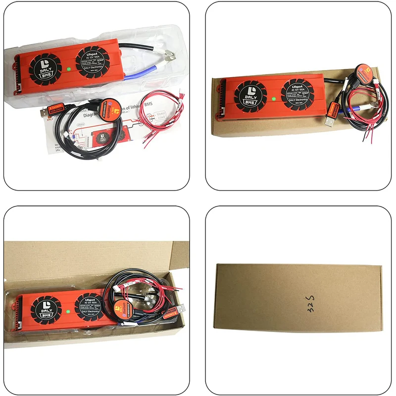 Daly smart bms Li-ion 10S 36V 100A bluetooth BMS board 33 65 184