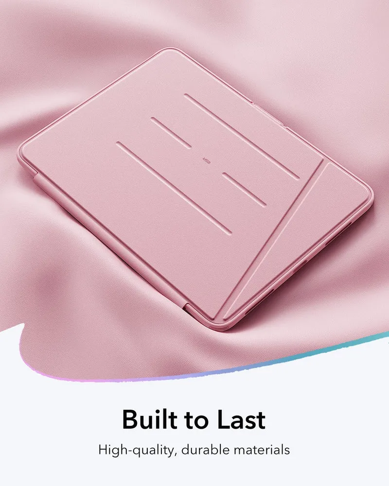 iPad Air 13" (M4) 2026 Bundle Flip Magnetic Case with Pencil Holder & Armorite® Protection - Pink