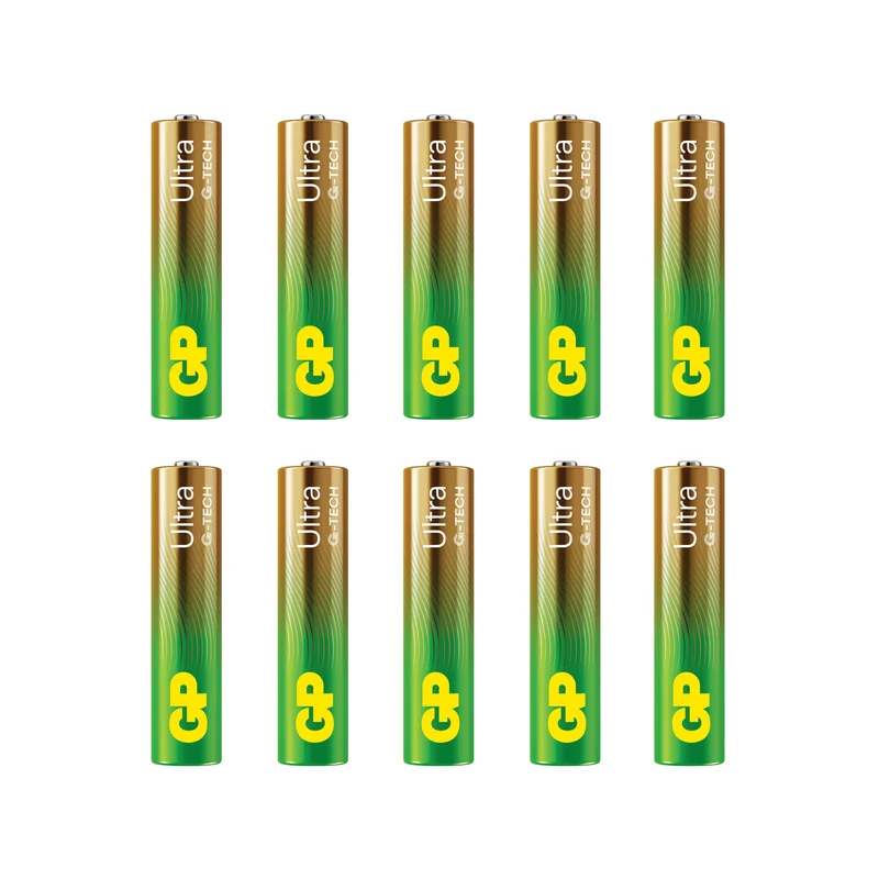 GP24AUETA21-2GNSC10 AAA Alkaline Battery GP Ultra (Pkg of 10)