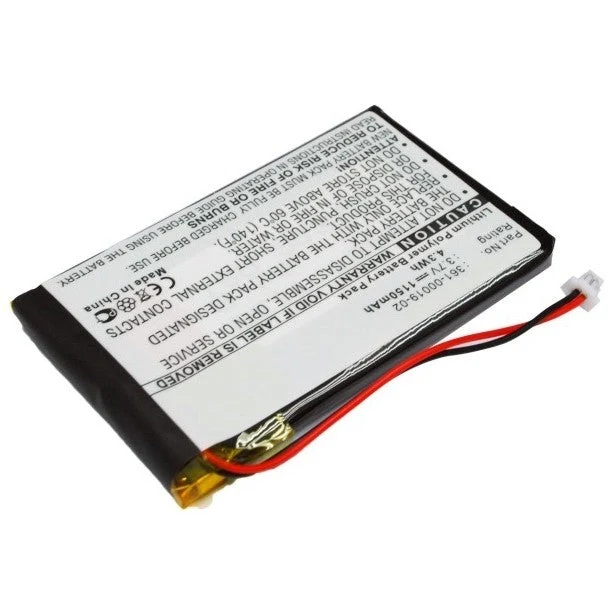 GPS-TGAR600 GPS Replacement Battery — Garmin Nuvi 600 / 610 / 650 / 660