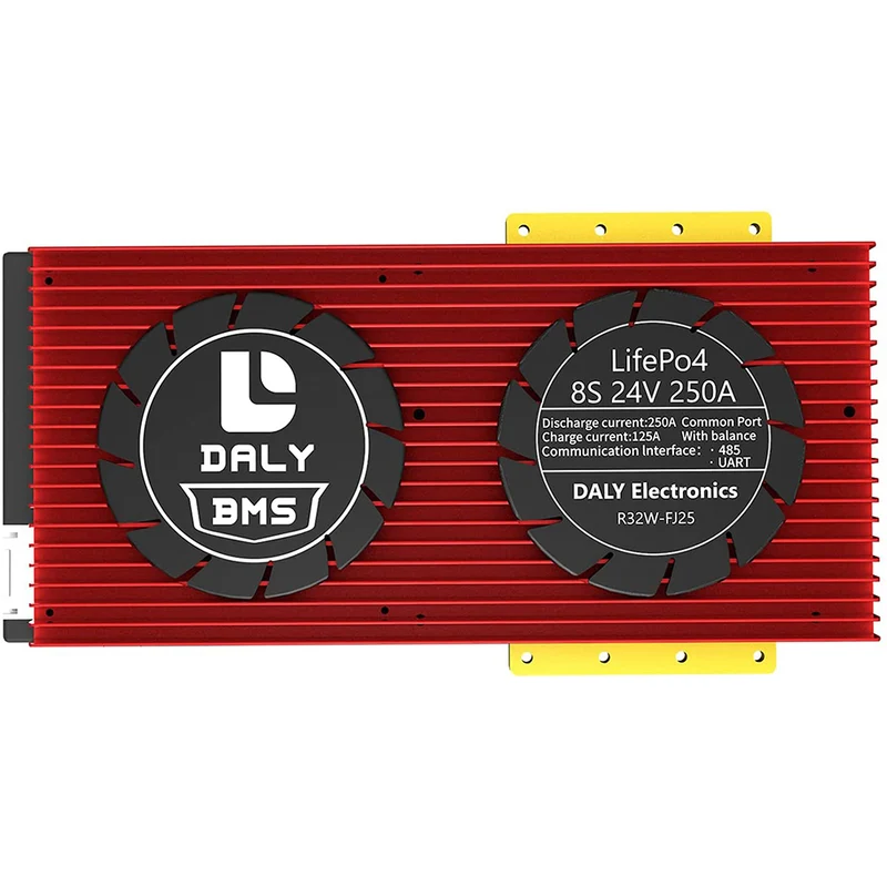 Daly smart bms Lifepo4 8S 24V 250A bluetooth BMS board 32130221