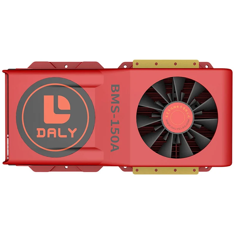Daly smart bms Lifepo4 8S 24V 150A bluetooth BMS FAN board 50 120 209