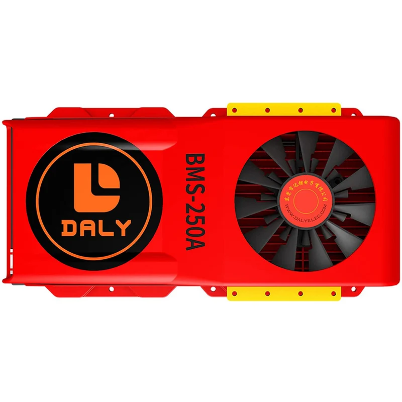 Daly smart bms Li-ion 7S 250a bluetooth BMS FAN board 52130235