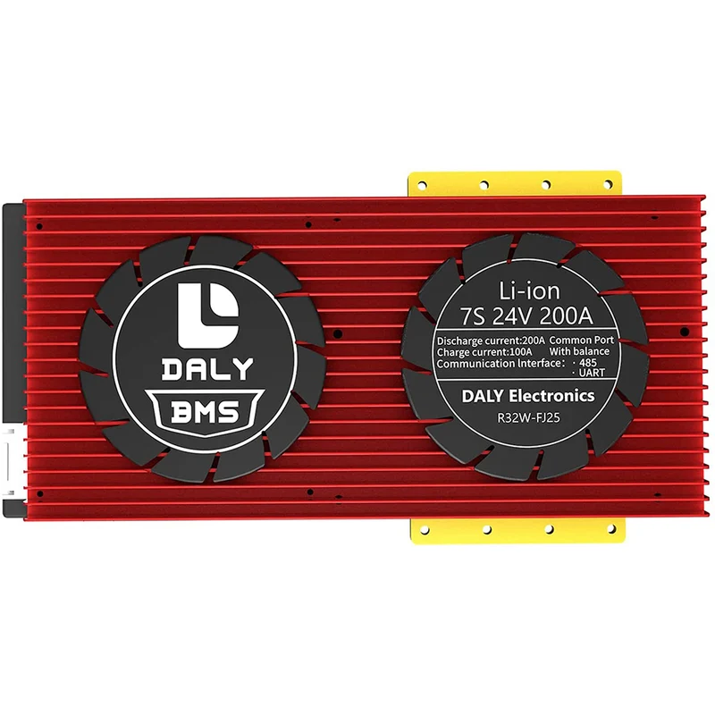 Daly smart bms Li-ion 7S 24V 200A bluetooth BMS board 32130221