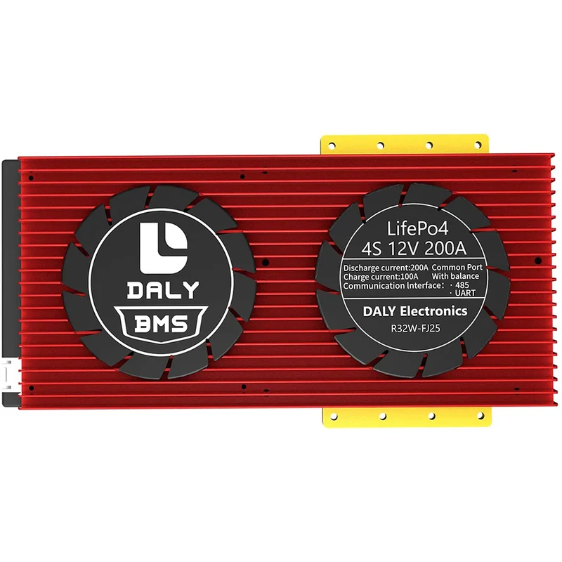 Daly smart bms Lifepo4 4S 12V 200A bluetooth BMS board 32130221