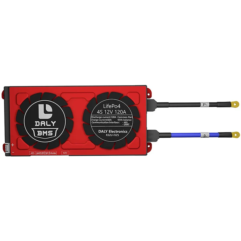 Daly smart bms Lifepo4 4S 12V 120A bluetooth BMS board 20 95 212
