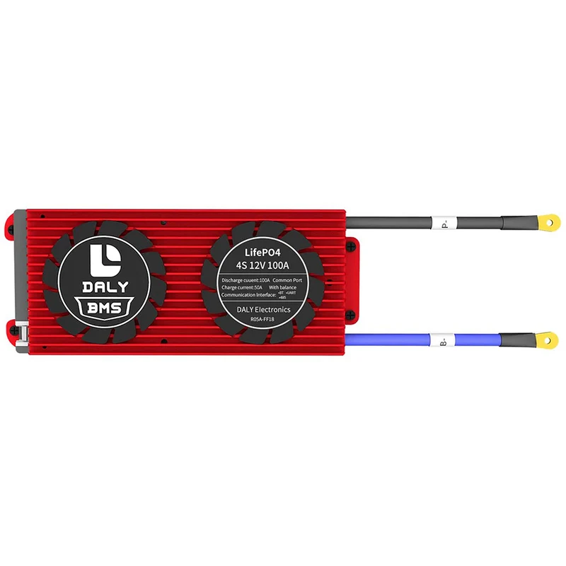 Daly smart bms Lifepo4 4S 12V 100A bluetooth BMS board 24 65 166