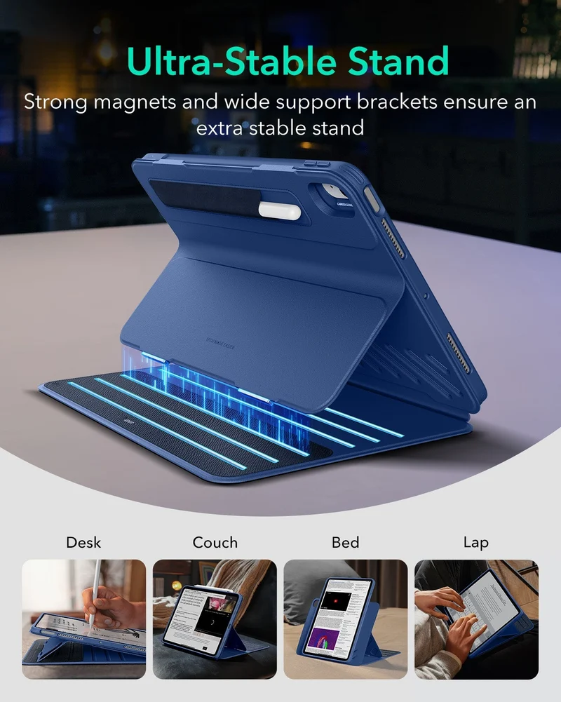 iPad Air 11" (M4) 2026 Shift Magnetic Case - Navy Blue