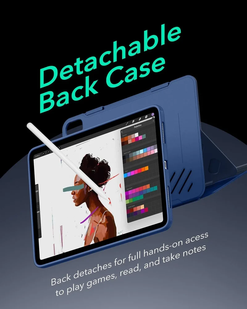 iPad Air 11" (M4) 2026 Shift Magnetic Case - Navy Blue