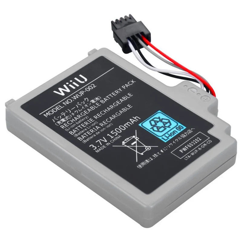 1pc New Replacement Battery Nintendo Wii U Gamepad Controller WUP 012