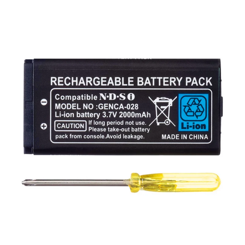 OSTENT 2000mAh Li Ion battery + Nintendo DSi NDSi tool kit
